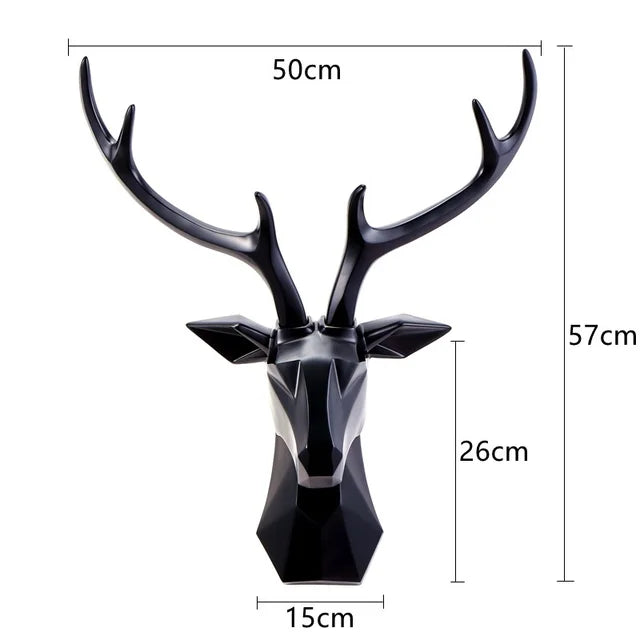 BowLift | 3D Deer Head Statue for a Majestic Atmosphere - RegalDeer