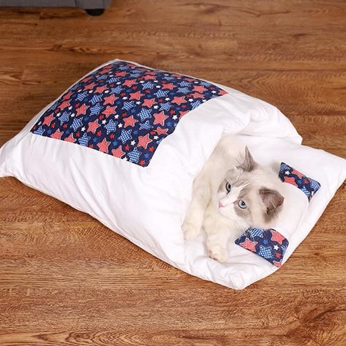 PurrfectNap Cat Sleeping Bag Bowlift