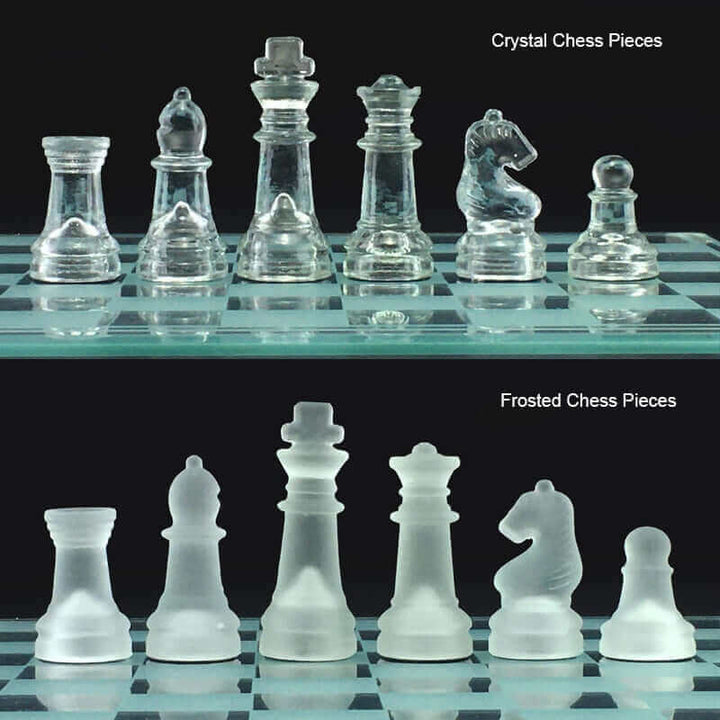 BowLift | Glass Chess Set