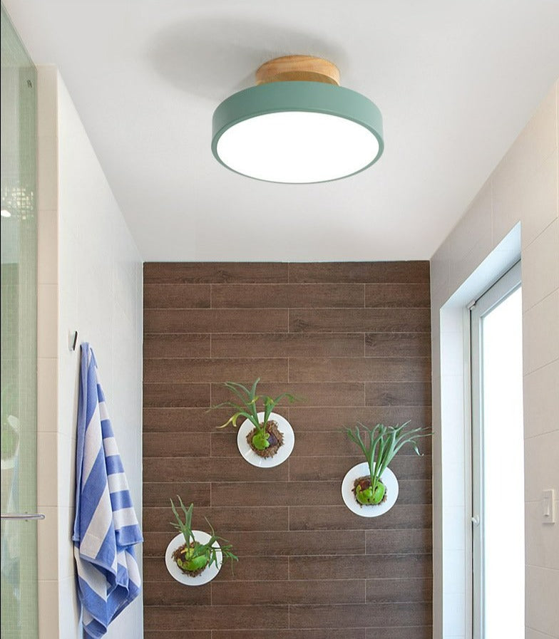 Colorful Nordic LED Ceiling Lamp | Bowlift