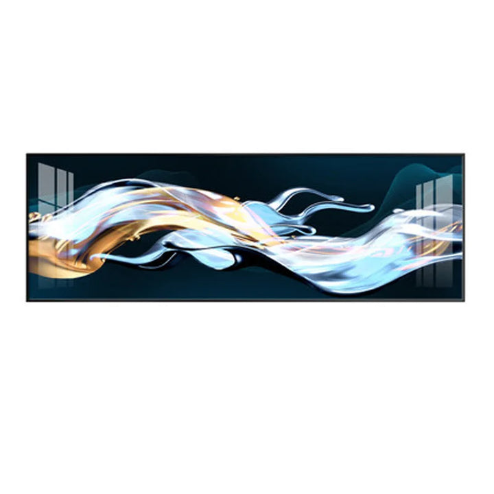 Flowing Vibes Abstract Wall Art Fine Art Canvas Prints Wide Format Pictures For Living Room Above Sofa Pictures For Above The Bed | Bowlift