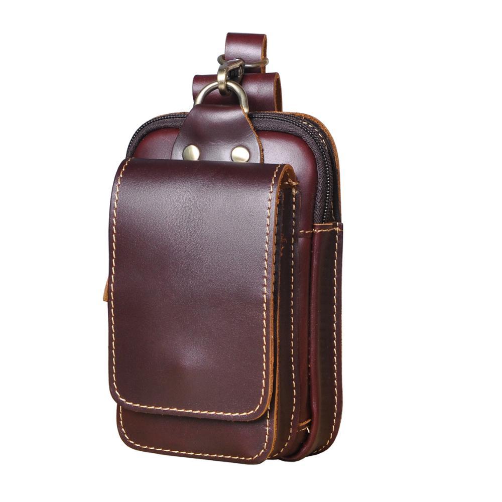 BowLift | Elegant Leather Hip Pouch for Men