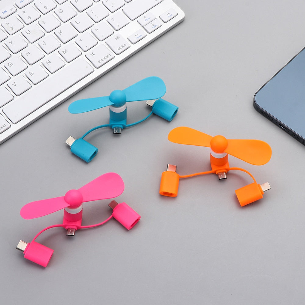 Portable Mini Phone USB Fan | Bowlift
