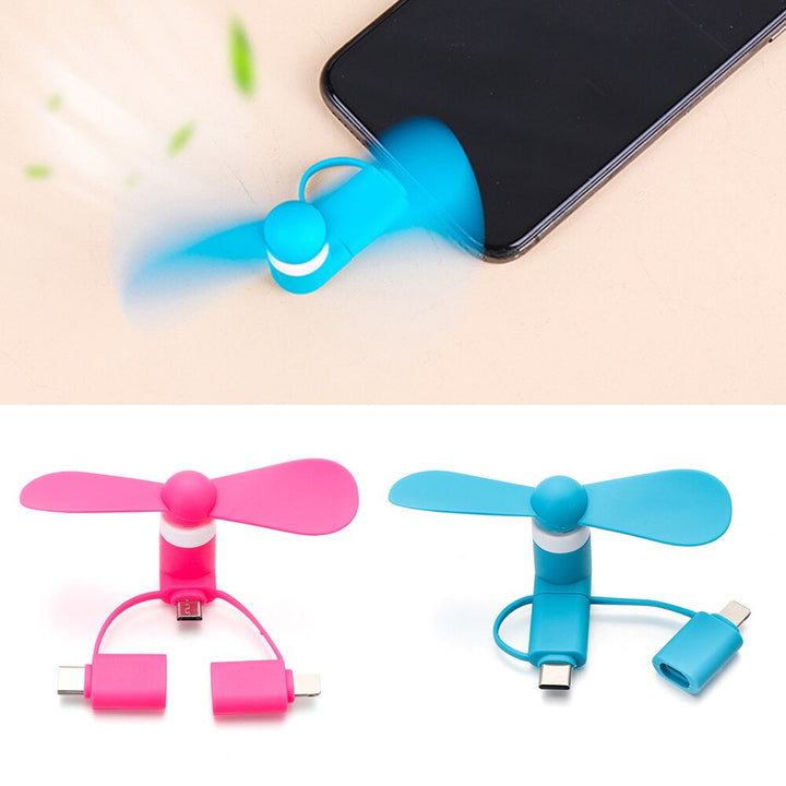 Portable Mini Phone USB Fan | Bowlift