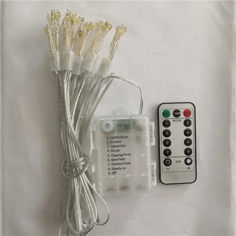 BowLift | Fireworks Silver String Lights