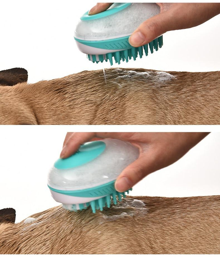 2-in-1 Soap Dispenser and Massage Sprayer for Dogs Bowlift