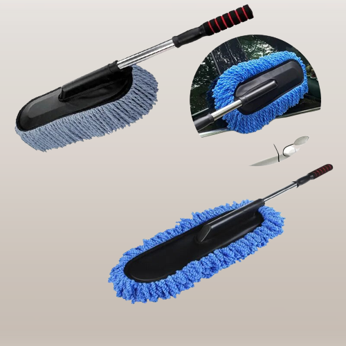BowLift | Pro Clean Universal Retractable Car Waxing Brush Set