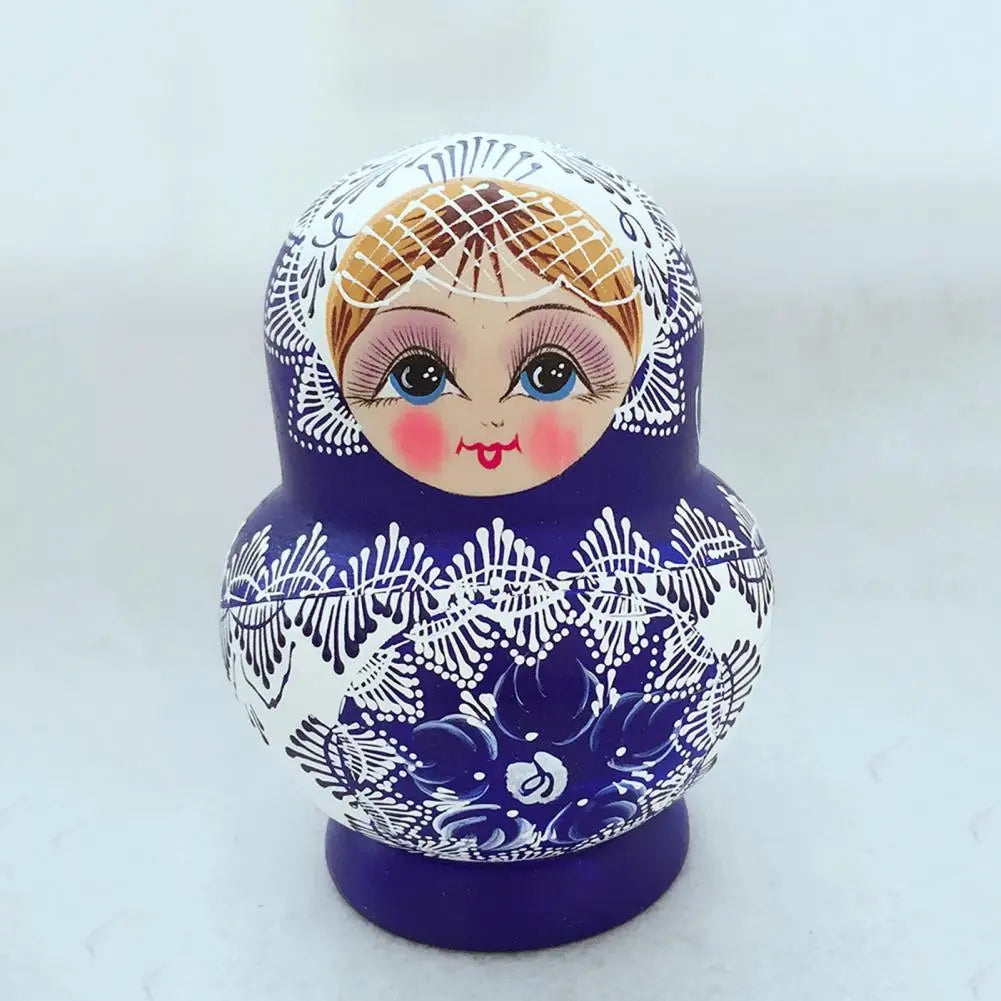 BowLift | 10 pieces/set wooden Russian matryoshka dolls