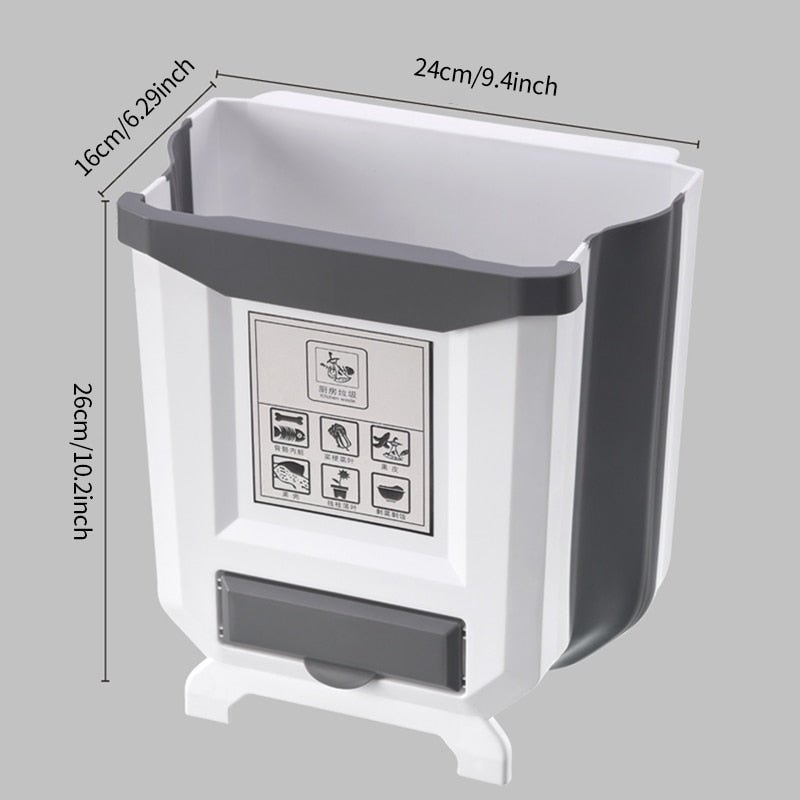 BowLift | Folding Trash Can