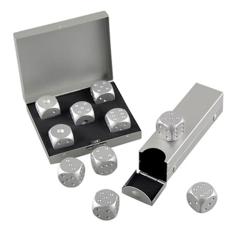 BowLift | 5pcs Aluminum Alloy Metal Dices