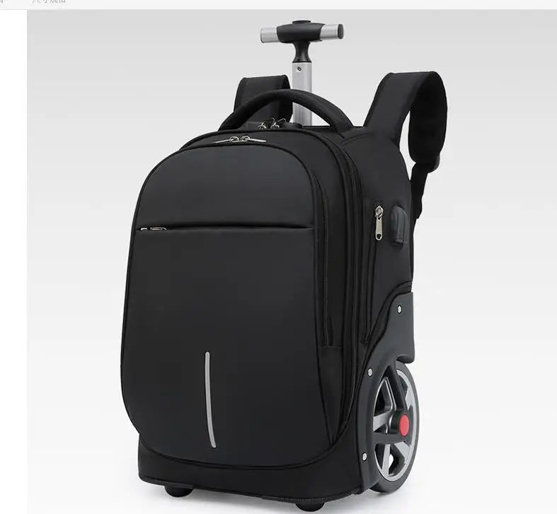 Wheeled Multi-Purpose Mobile Rolling Travel Backpack | Bowlift