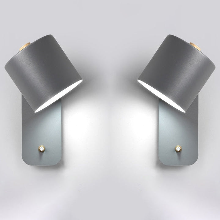 BowLift | Modern LED Wall Light with Switch – Indoor Wall Sconce for Home Decor