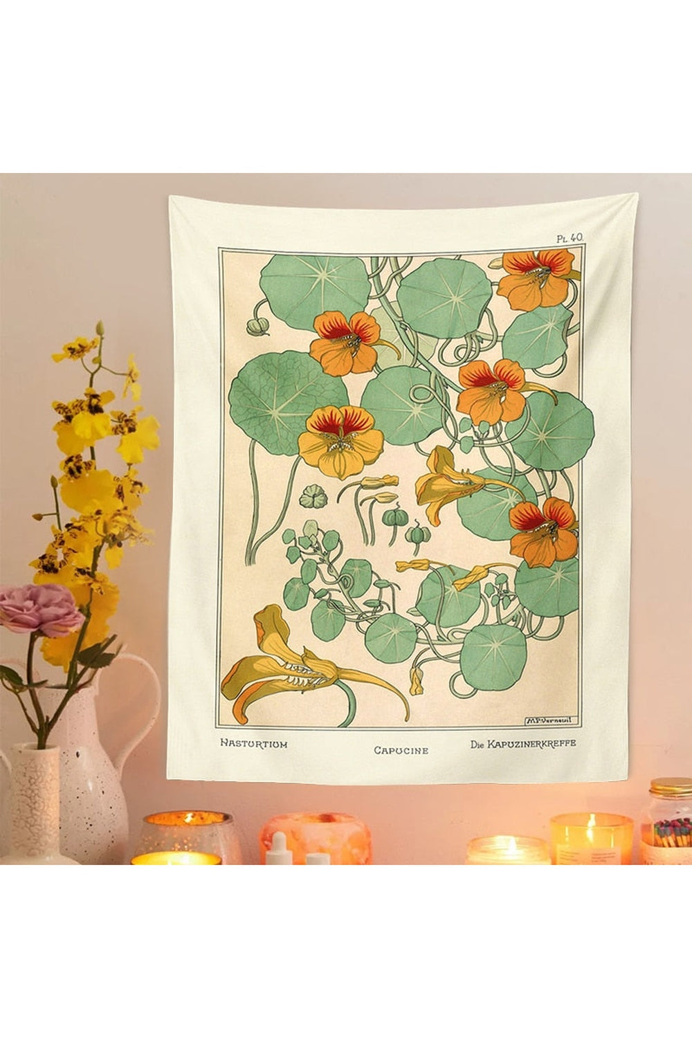 Wildflower Wall Tapestry | Bowlift