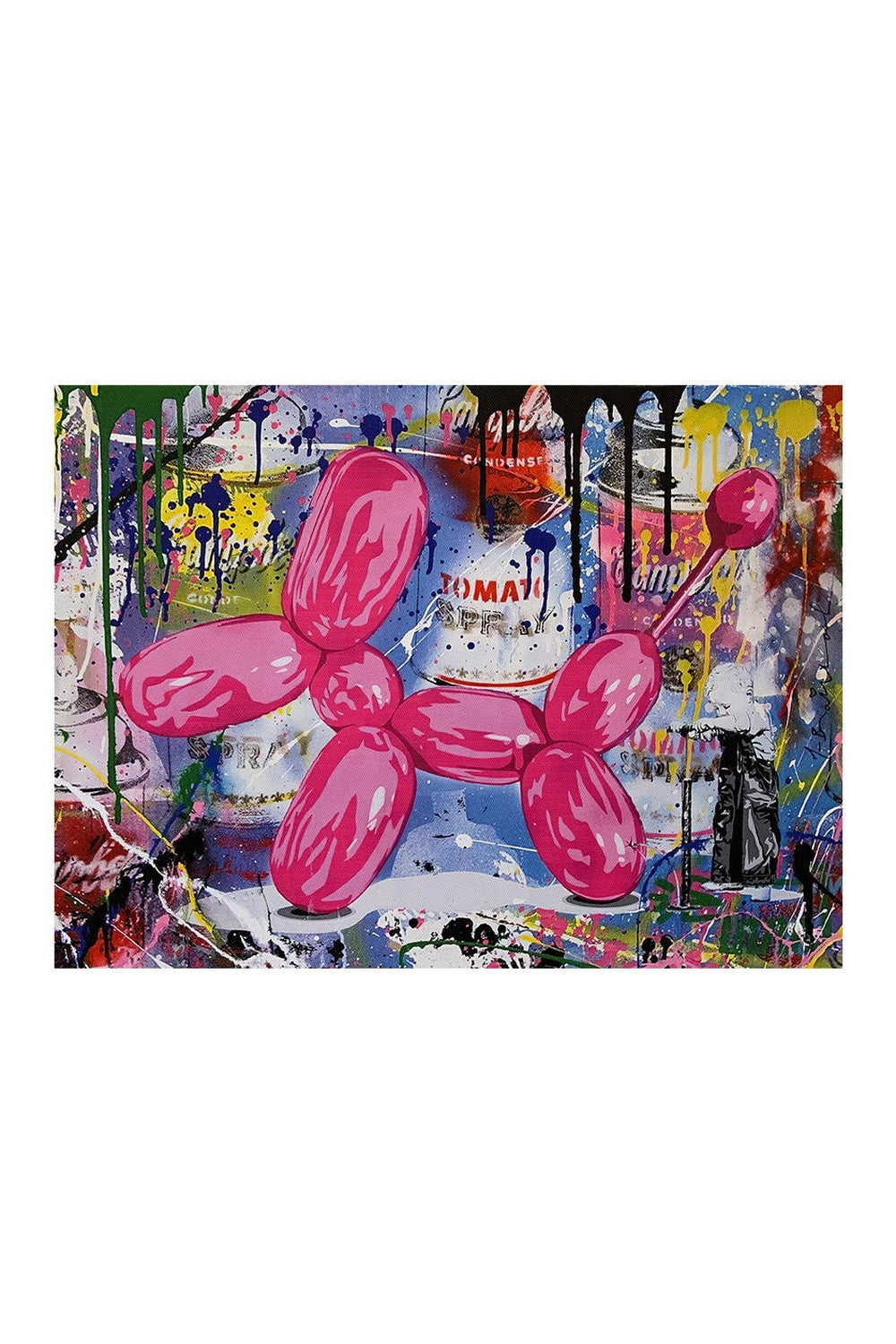 matching Graffiti Balloon Poster | Bowlift