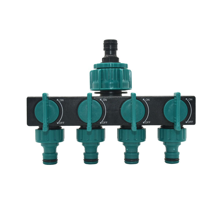 4-Way Garden Tap Water Splitter | Bowlift