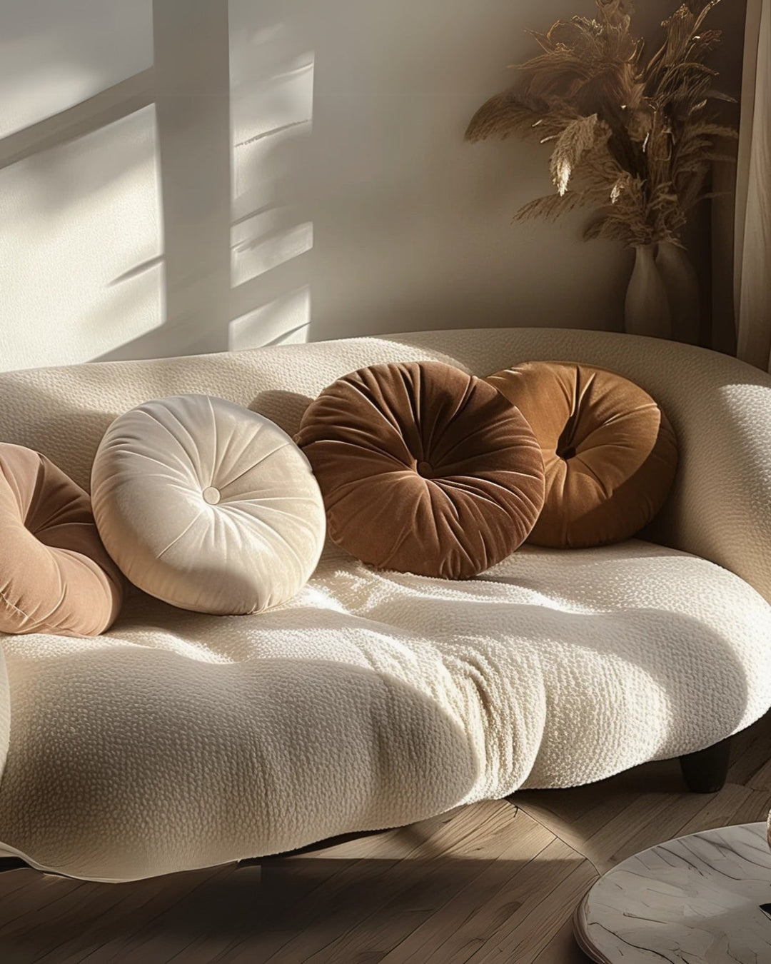 BowLift | Round Cushion in Modern Design