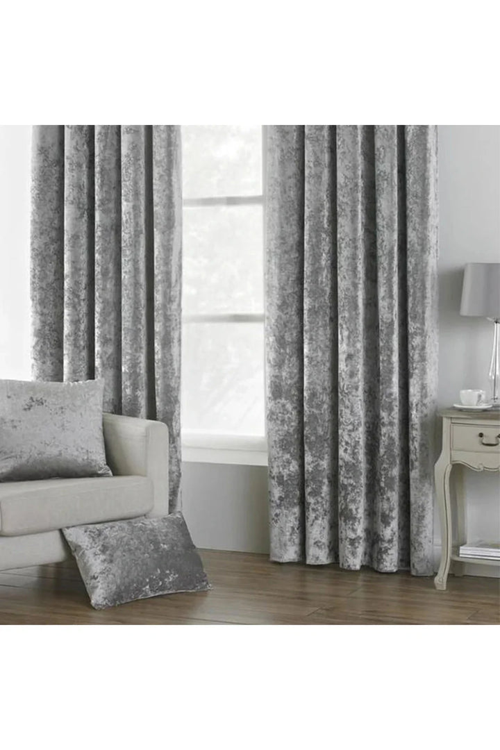 gray velvet pillowcase | Bowlift