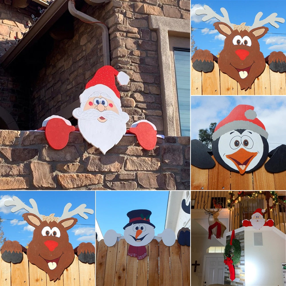 BowLift | Surprise Santa Claus Outdoor Christmas Decoration