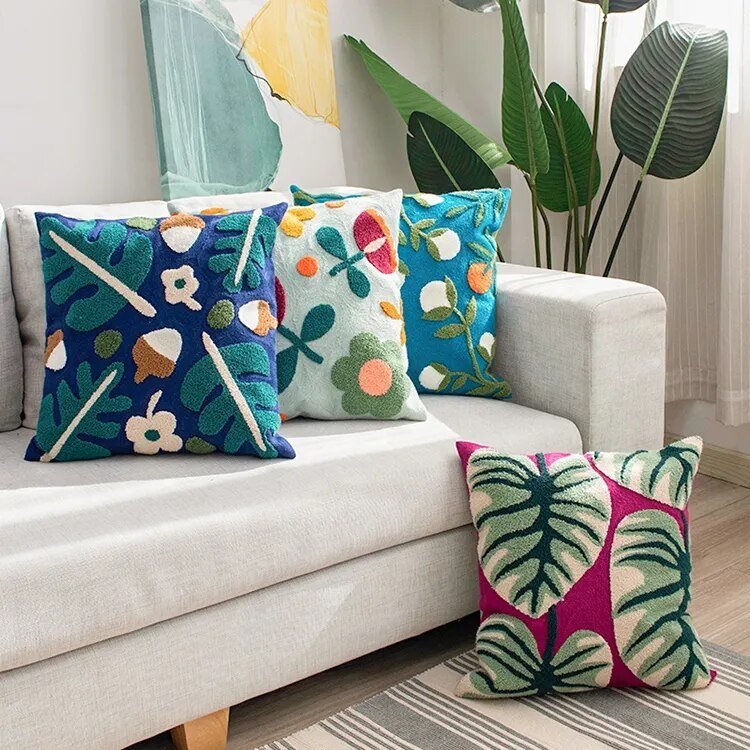 BowLift | Botanical cushions - Wake up nature in your home decor!