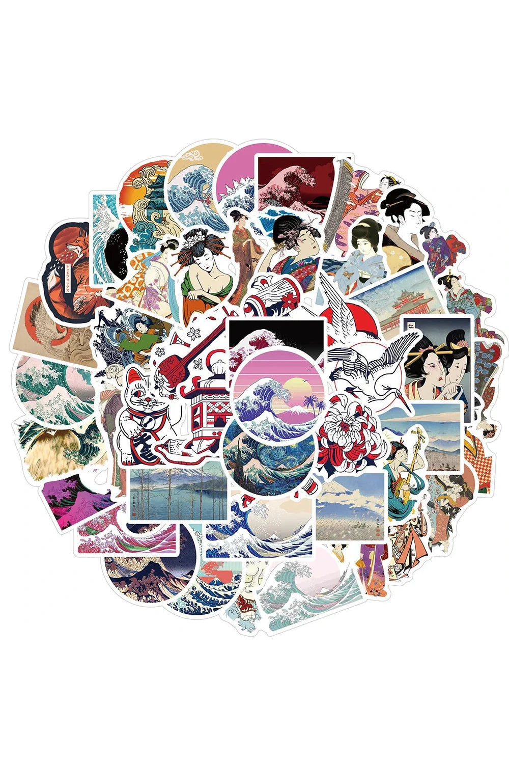 Art Hoe Scrapbooking Stickers | Bowlift