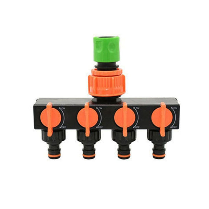 4-Way Garden Tap Water Splitter | Bowlift