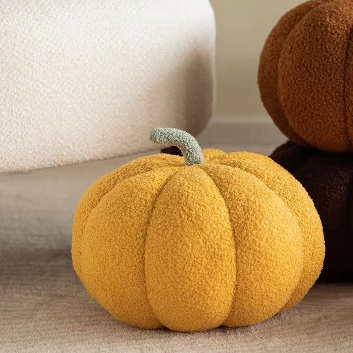 Fluffy Pumpkin Cushion | Bowlift