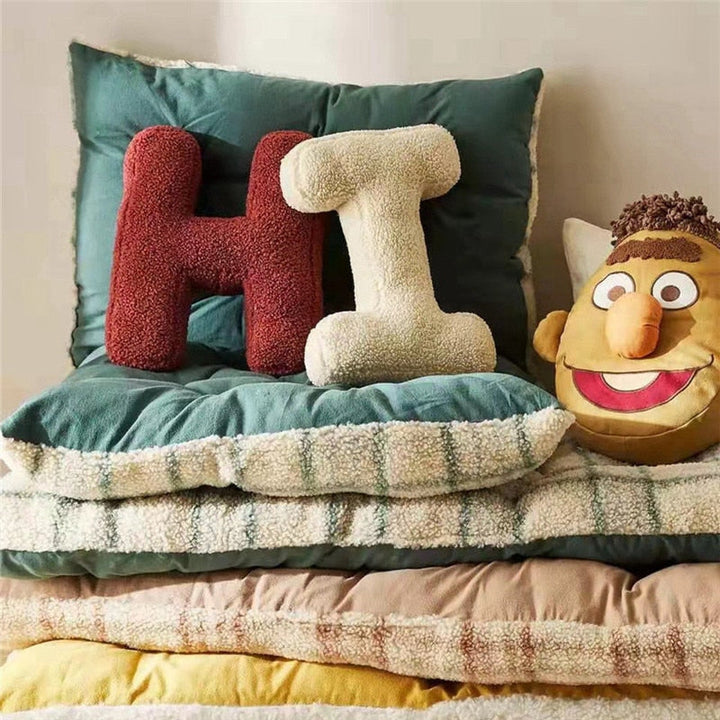 BowLift | Alphabet Letter Fleece Pillow