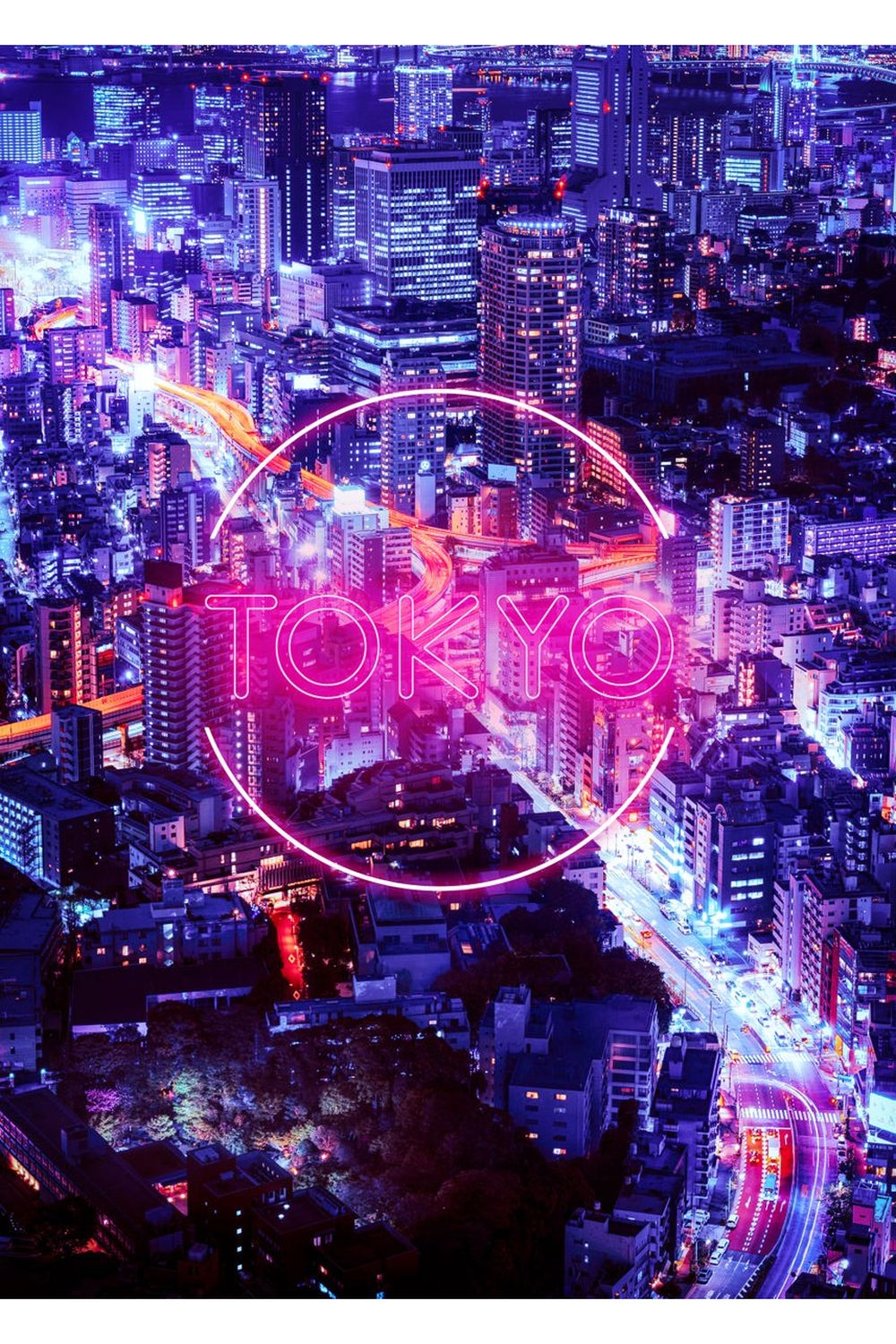 Neon Lights Poster | Bowlift
