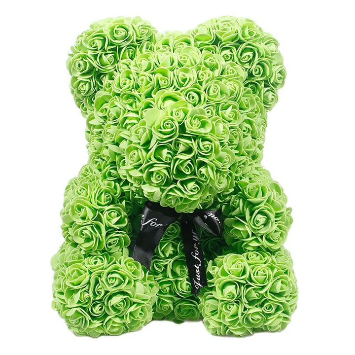 BowLift | Artificial Rose Flowers Teddy Bear