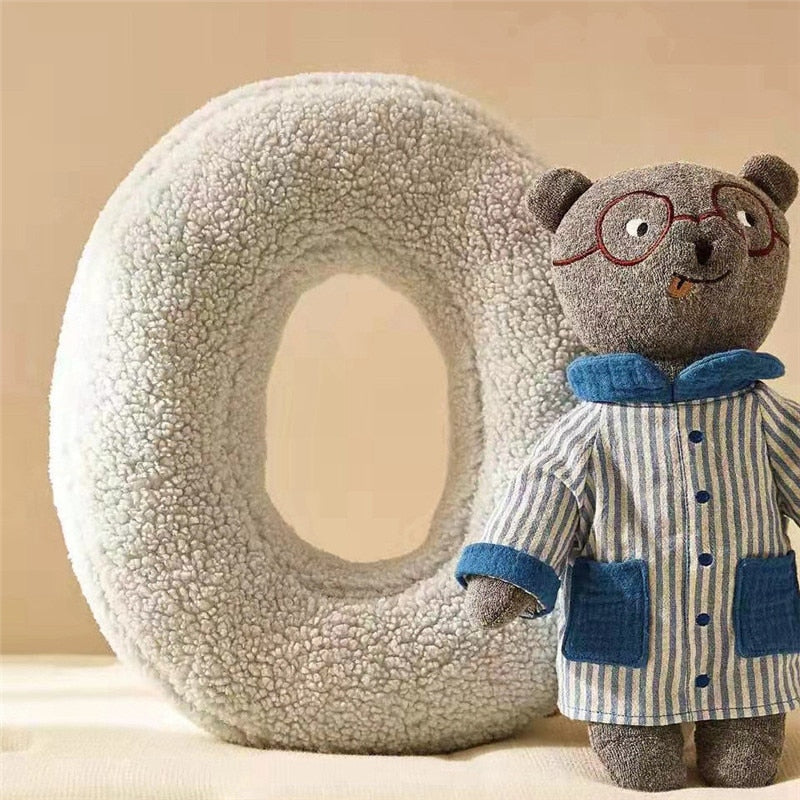 BowLift | Alphabet Letter Fleece Pillow