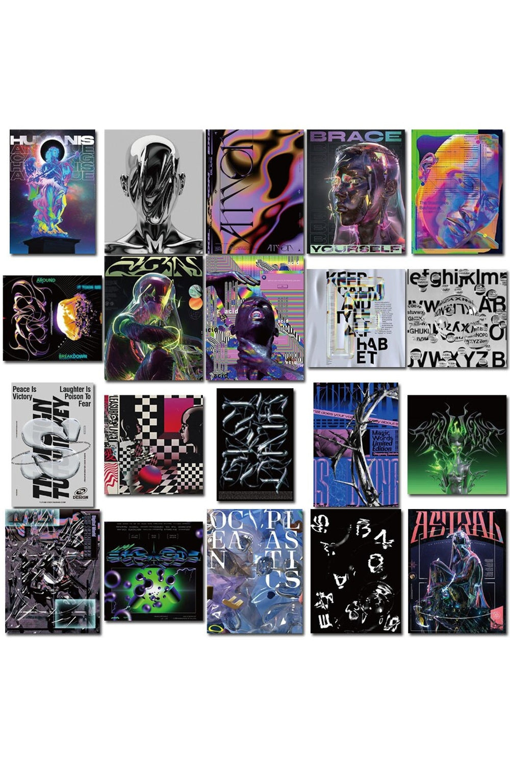 Art Graffiti Sticker Collection | Bowlift