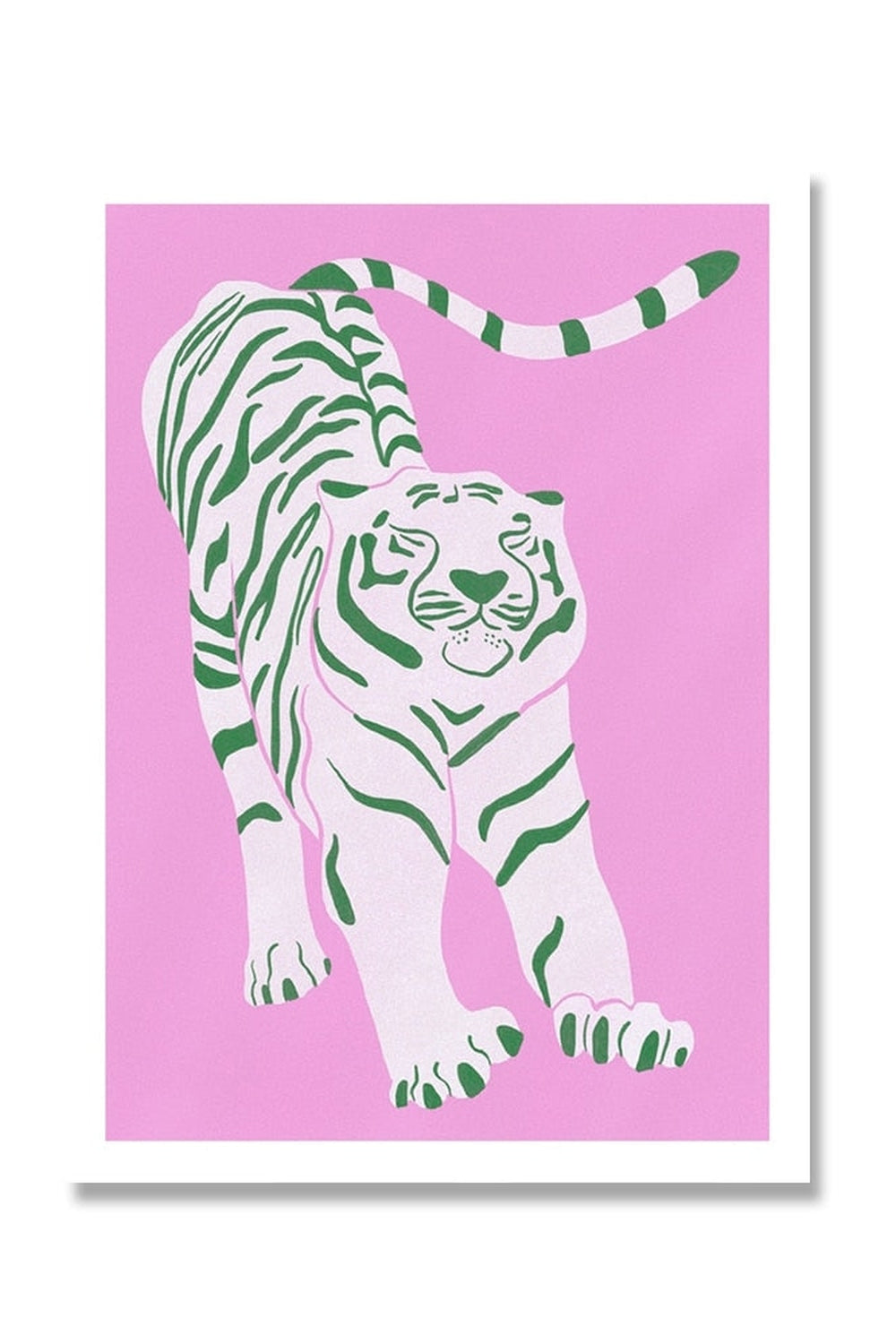 Tiger Art Canvas Poster | Bowlift