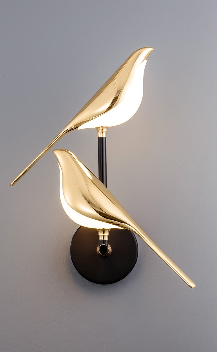 BowLift | BirdGlow - Luxury LED Bird Wall Lamp