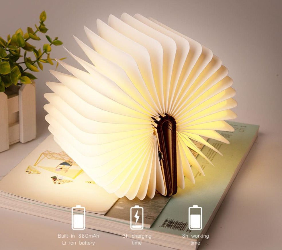 BowLift | Wireless Reading Lamp - Wonderbook - LED Lighting - Adjustable Brightness