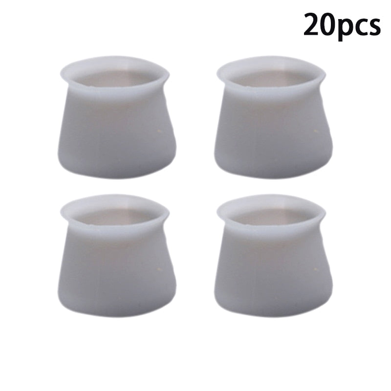 Anti-slip Silent Silicon Furniture Leg Cover Set | Bowlift