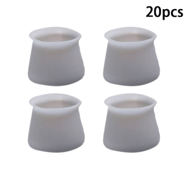 Anti-slip Silent Silicon Furniture Leg Cover Set | Bowlift