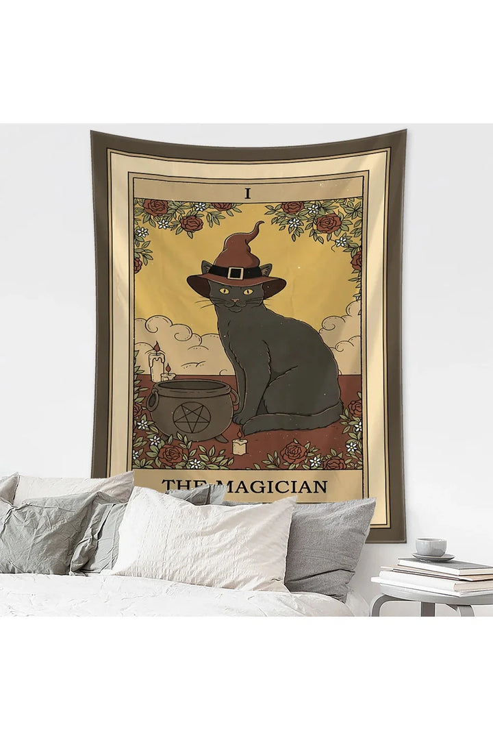 Cat Witchcraft Tapestry | Bowlift