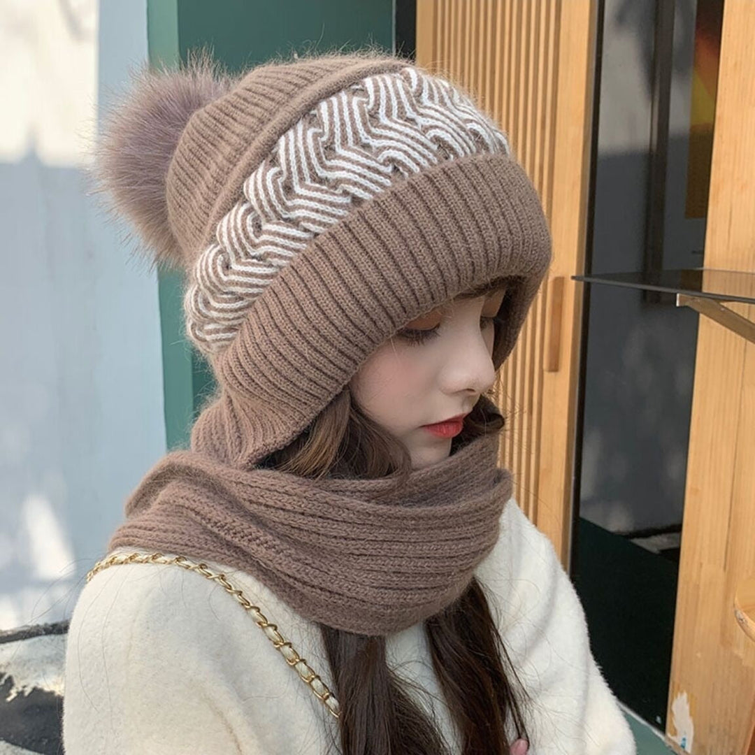 BowLift | 2in1 Wool Winter Scarf Hat