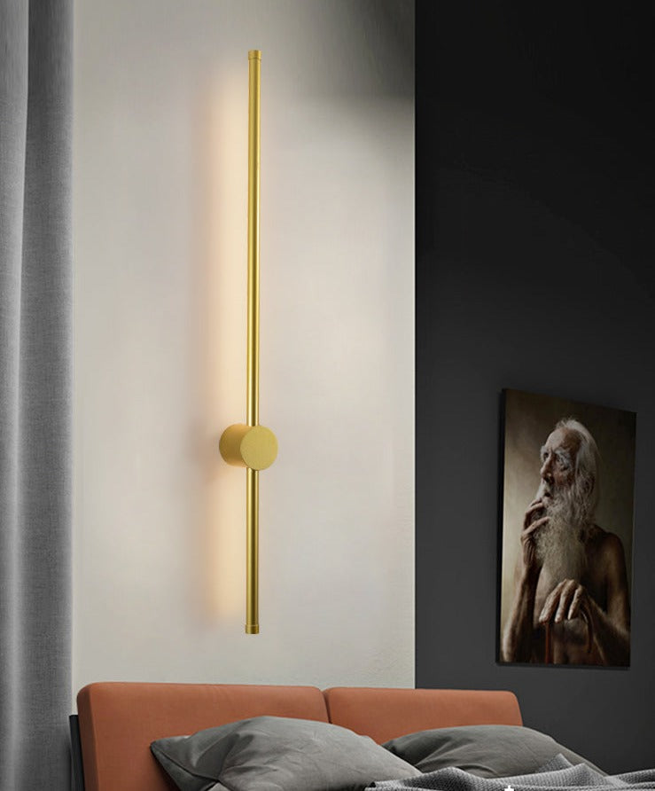 BowLift | NordicRod – Minimalist Wall Lamp with Plug for Chic Interiors