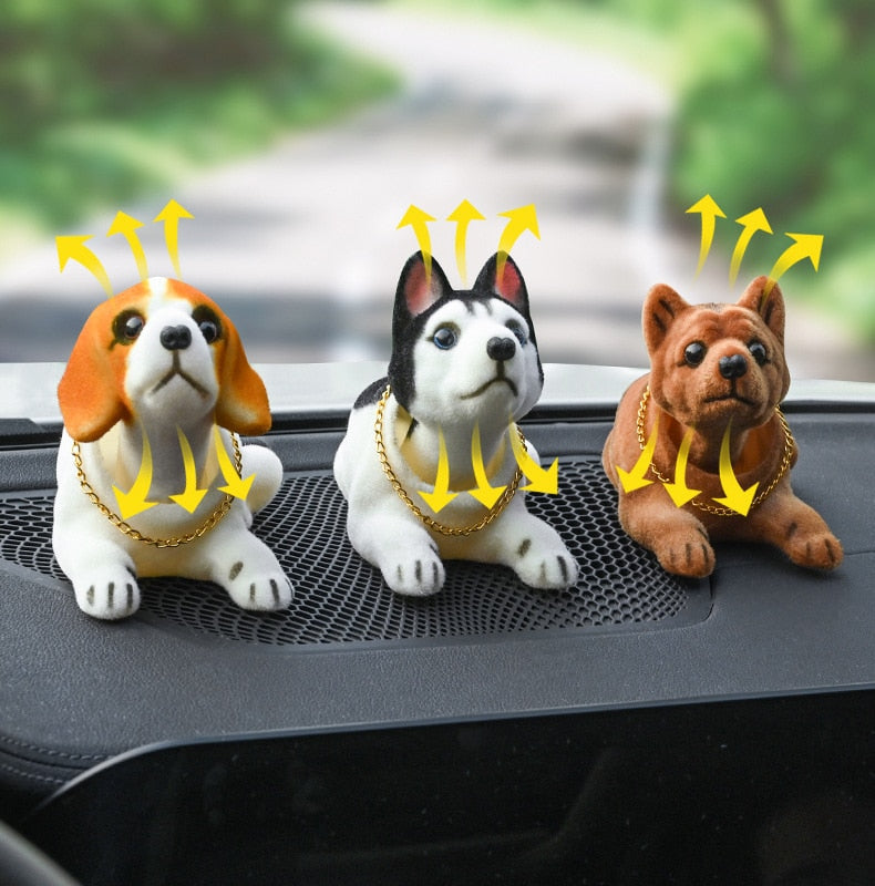 BowLift | Cute Head Shaking Dogs Car Decor