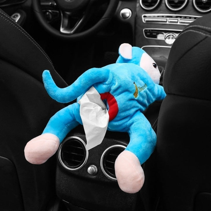 BowLift | Cuddly Monkey Tissue Box