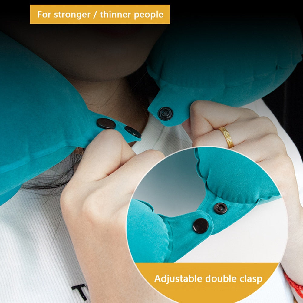 BowLift | Air Rest Inflatable Easy Pump Neck Pillow