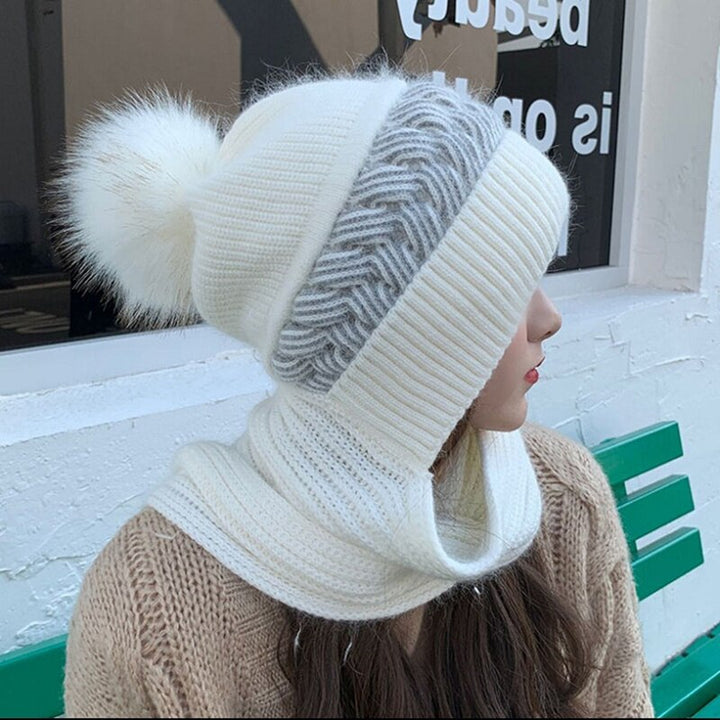 BowLift | 2in1 Wool Winter Scarf Hat
