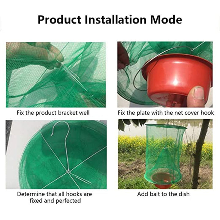 BowLift | Reusable Hanging Cage Net Fly Trap