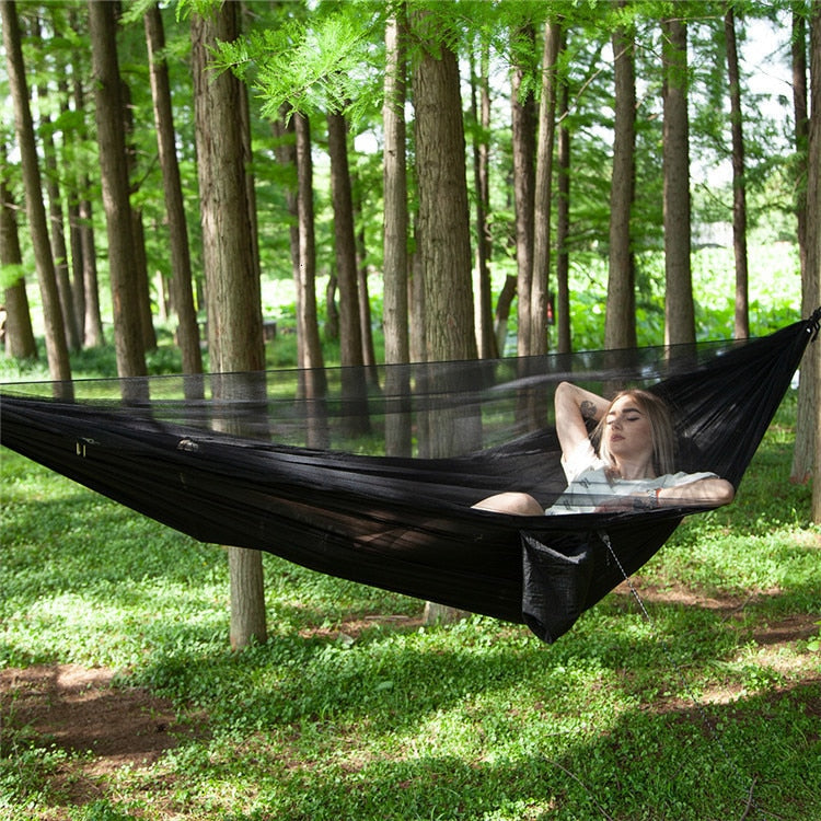 Camping Hammock - EASY 60 SECONDS SETUP Bowlift