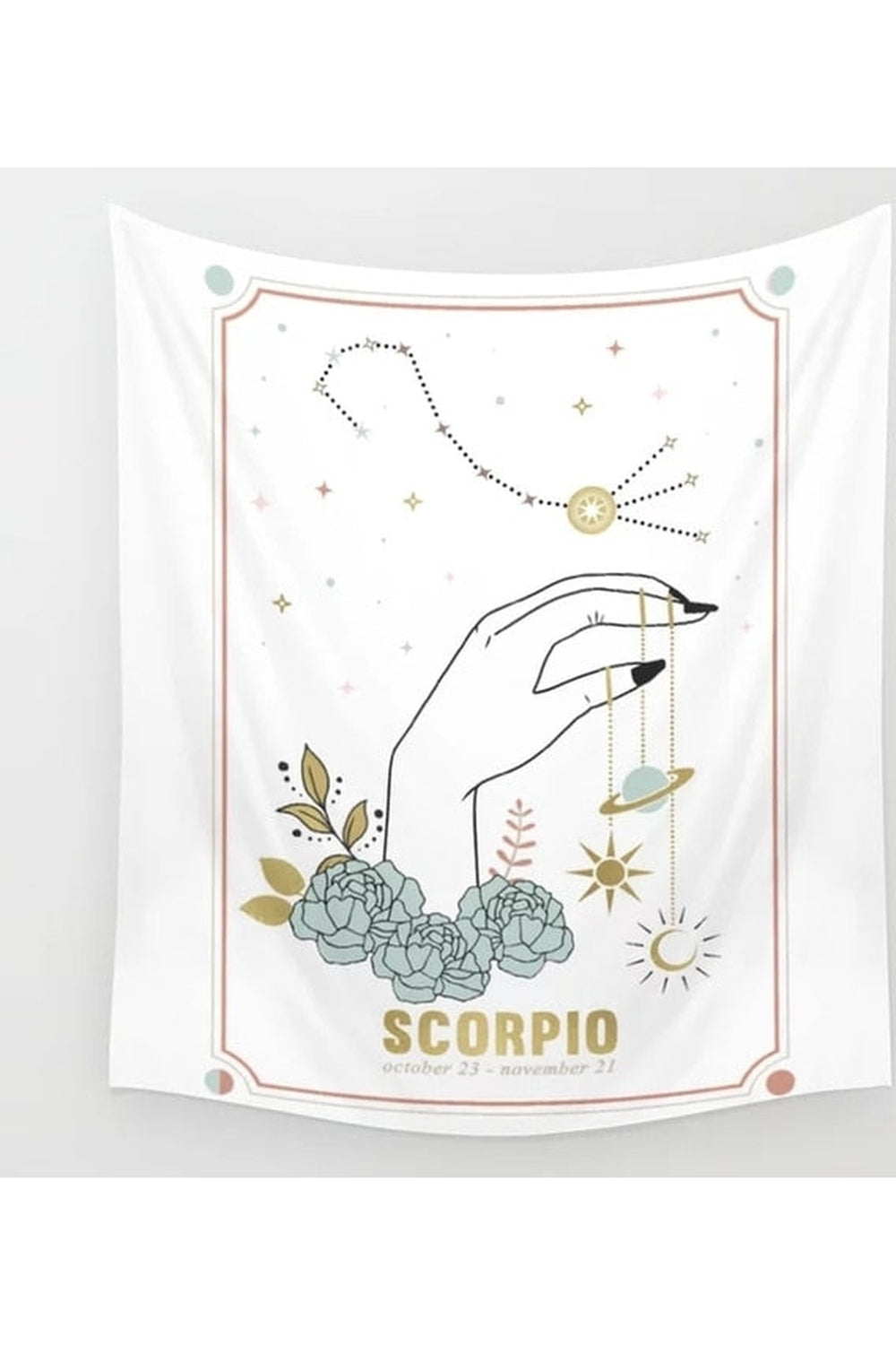 Sign-Themed Wall Tapestry | Bowlift