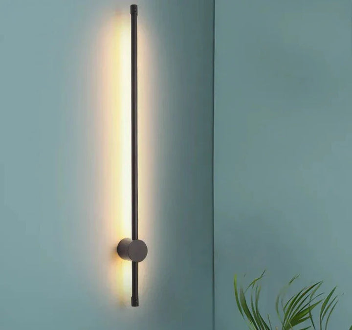 BowLift | NordicRod – Minimalist Wall Lamp with Plug for Chic Interiors