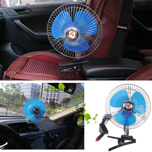 Mini Adjustable Cooling Car Clip Fan | Bowlift