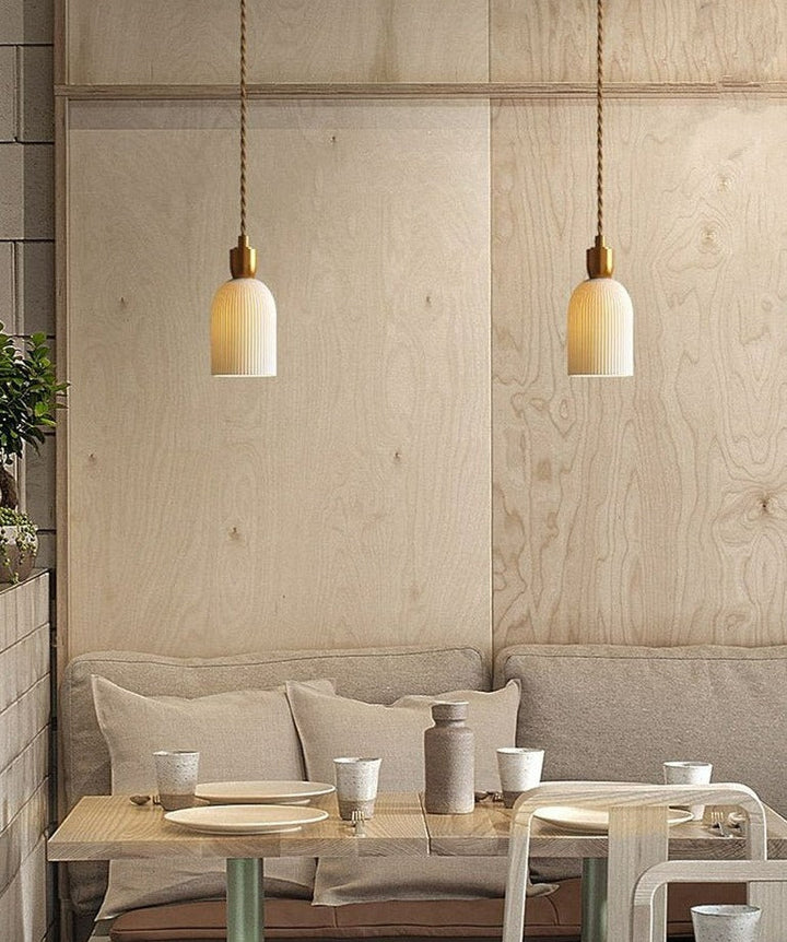 Modern Nordic Ceramic Pendant Lamps | Bowlift