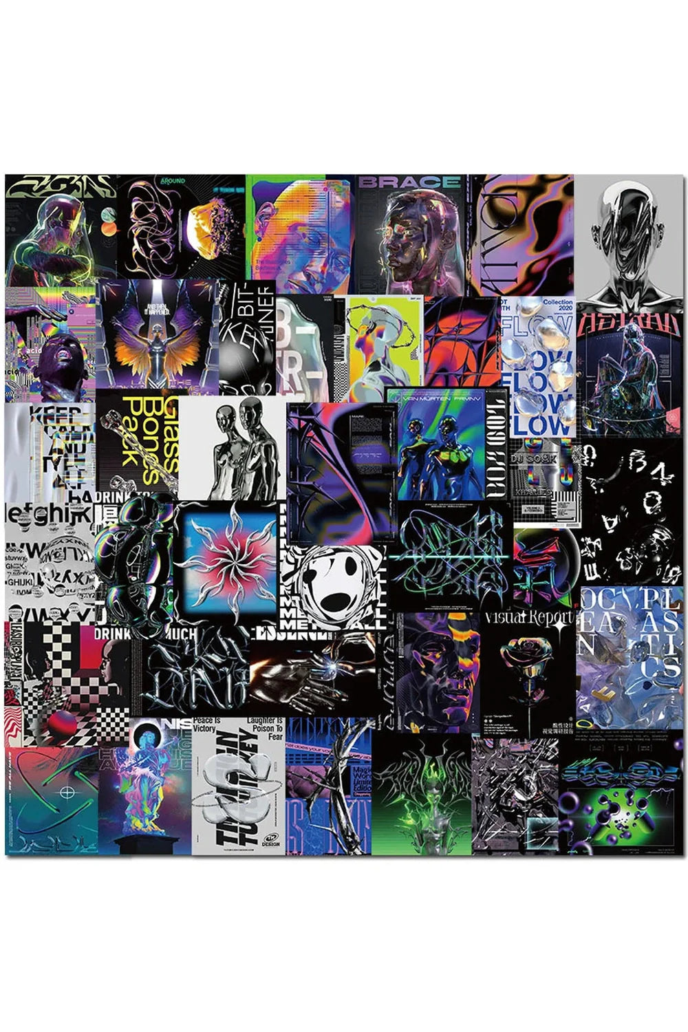 Acid Art Sticker | Bowlift